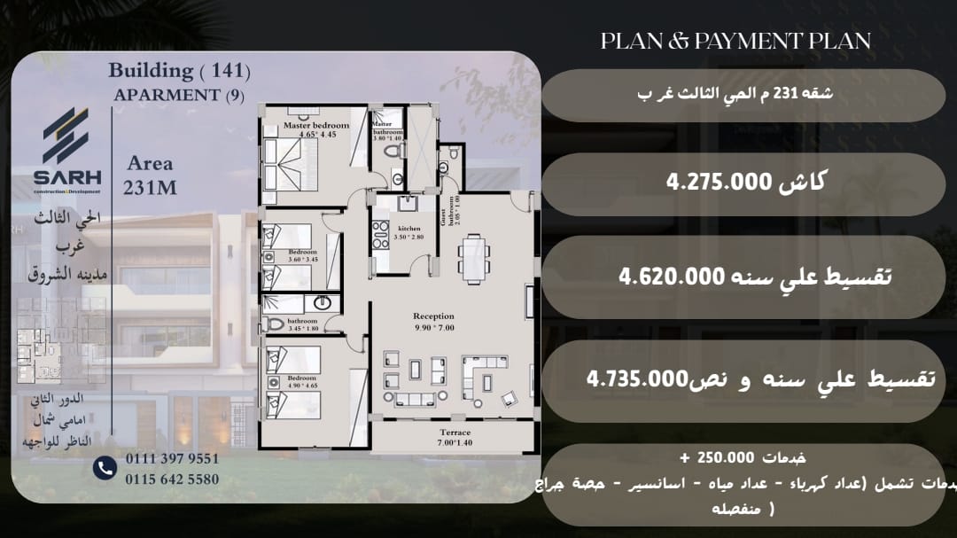 اسكن واستثمر في ارقي مناطق الشروق