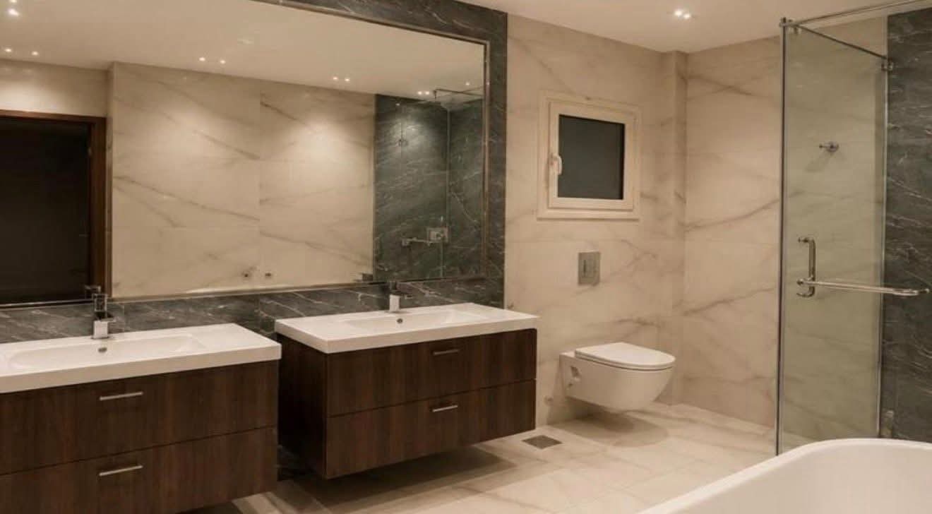 🏡 فيلا مستقله للبيع بمدينتي نموذج [ E ] اطلاله رائعه علي  بحيرات    