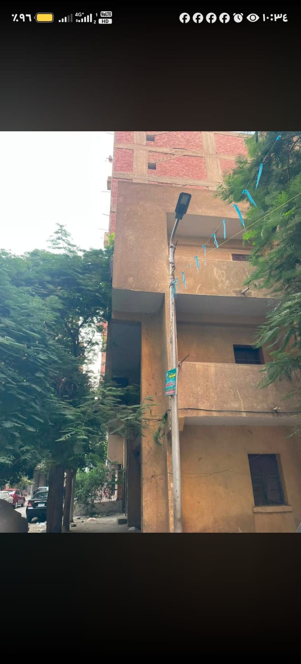 منزل ارضي+ دورين في عين شمس 