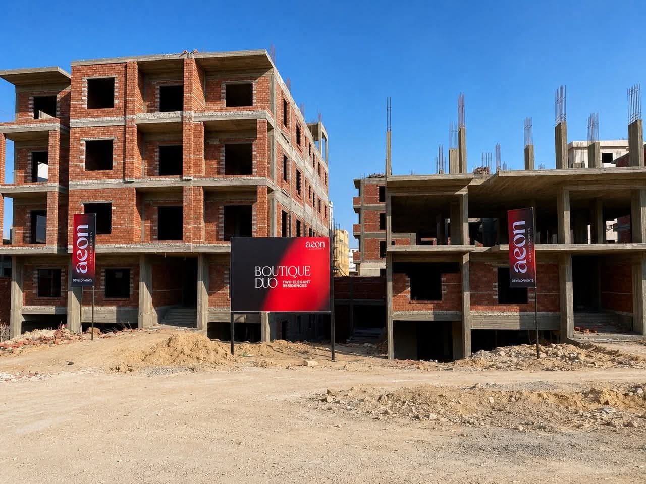 شقة 135م داخل Mini Compound للبيع في بيت الوطن الحي الأول – فيو بانوراما ومقدم 25% وتقسيط 5 سنوات + جراج ومخزن هدية