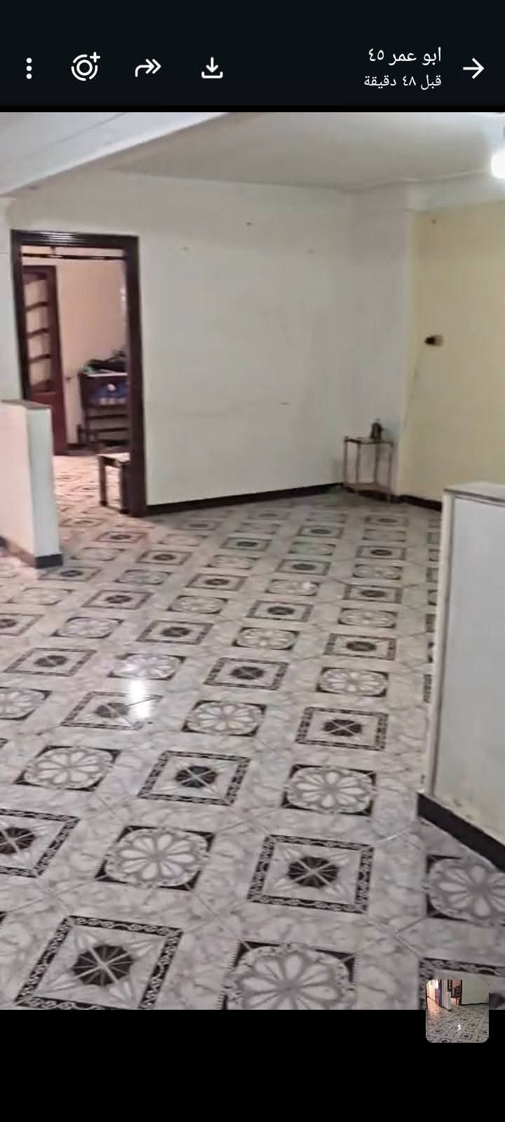 شقه فى ارقى منطق السرايا سيدى بشر بحرى 